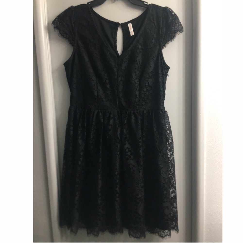 Lace Black Dress